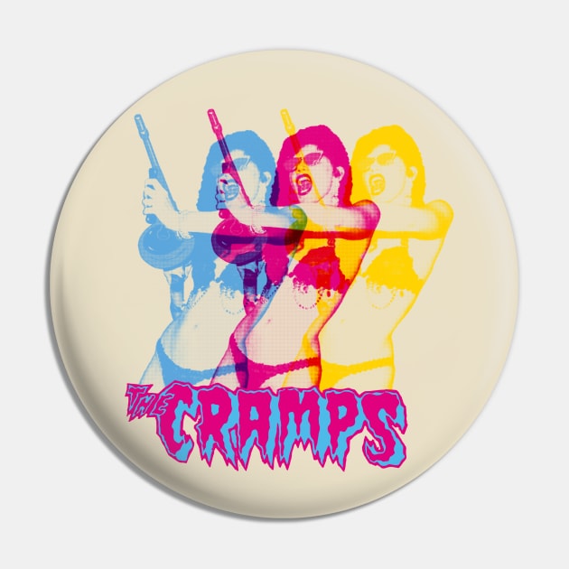 The Cramps Pin by HAPPY TRIP PRESS