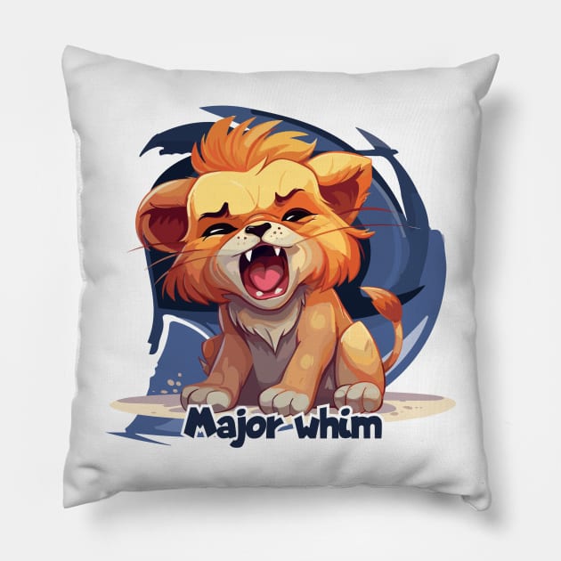 Major whim Pillow by JessCrafts