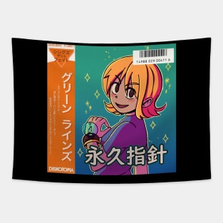 vaporwave anime aesthetic girl nami Tapestry