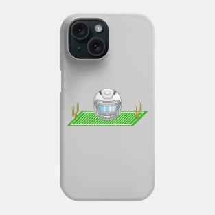 Helmet 2 and Field White Phone Case