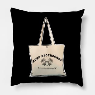 Rose apothecary bag Pillow