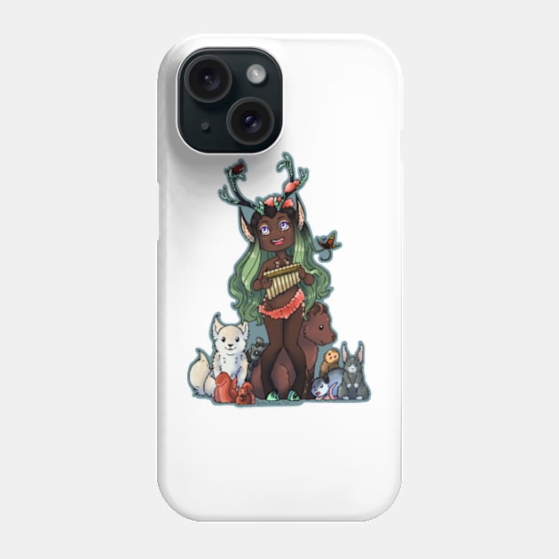 Sage animal friends Phone Case by KeishaMaKainn