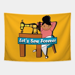 Let's Sew Forever Tapestry