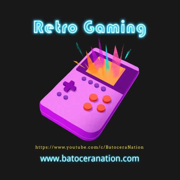 Retro Gamer Logo 21 by Batocera Nation