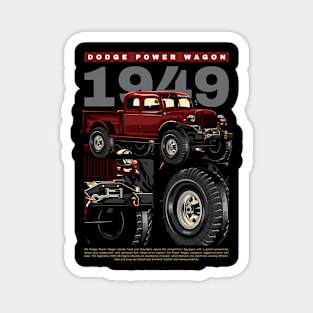 Power Wagon Magnet