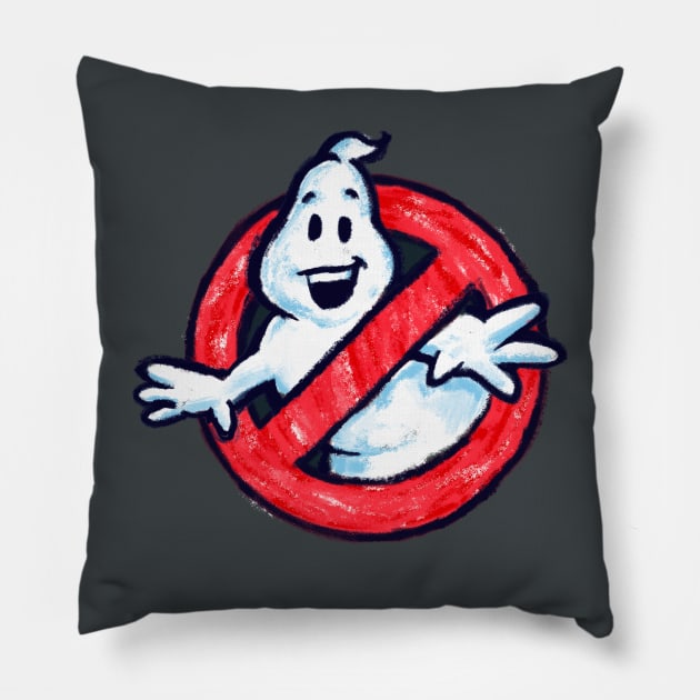 Baby Ghost Pillow by zellsbells