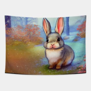 Netherland Dwarf Pet Mom Tapestry