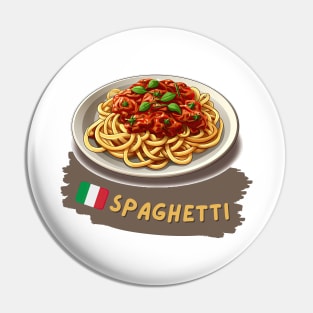 Spaghetti | Italian cuisine | Traditional Food Pin