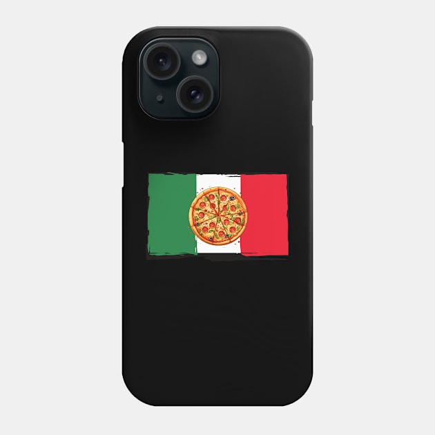 Italian pizza Phone Case by RoryRocket