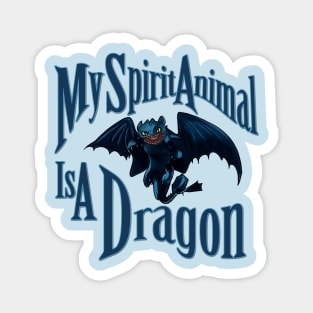 I <3 Dragons Magnet