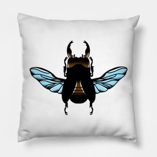 Saw Stag Beetle Pillow