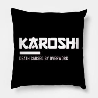 Karoshi death caused by overwork Pillow