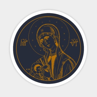 Galaktotrophousa | Milk-Giver Icon - Gold Magnet