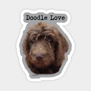 Doodle Dog Love Magnet