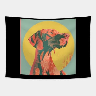 Vizsla in 80's Tapestry