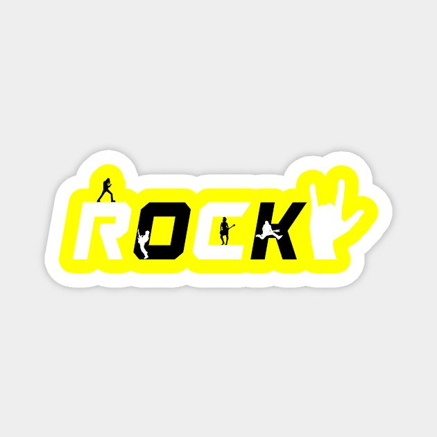 Love Rock Magnet by Darki