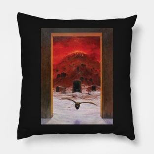 zdzislaw beksinski - Zdzislaw Beksinski Infinity Pillow