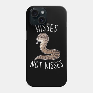 Hognose Snake Hisses Not Kisses Phone Case