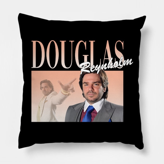 DOUGLAS REYNHOLM COMMEMORATIVE Pillow by Fauzi ini senggol dong