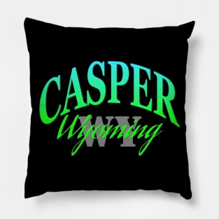 City Pride: Casper, Wyoming Pillow