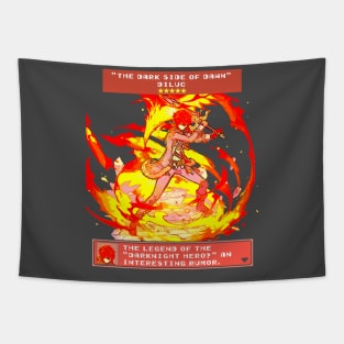 Genshin Impact Diluc Retro RPG Tapestry