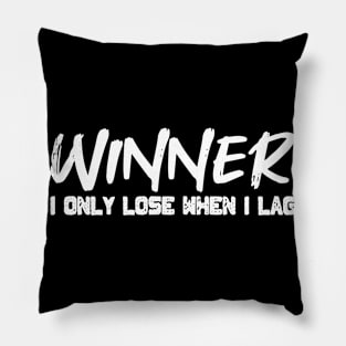 Gamer Joke Online Ranked Gaming Esports Pillow