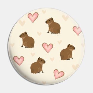 Capybara Pin