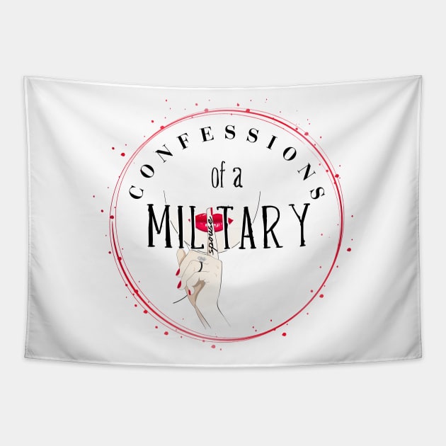 Confessions of a Military Spouse Tapestry by Public House Media