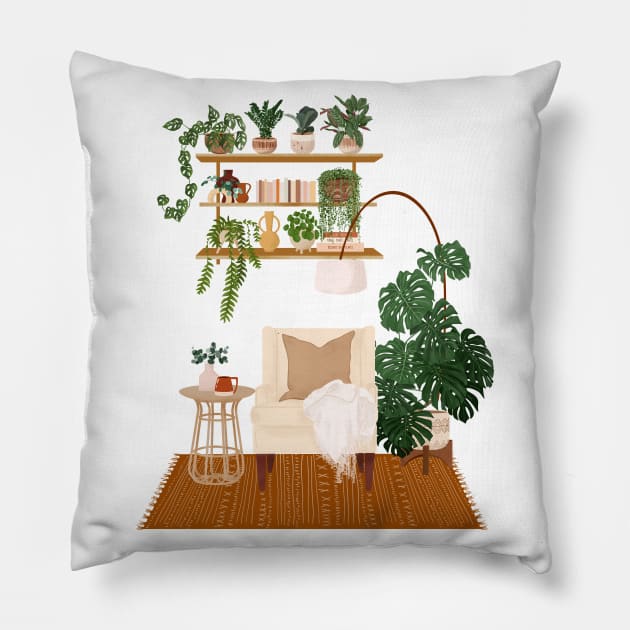 Reading nook Pillow by Gush Art Studio 1