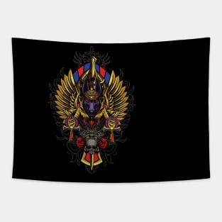 God Anubis Tapestry