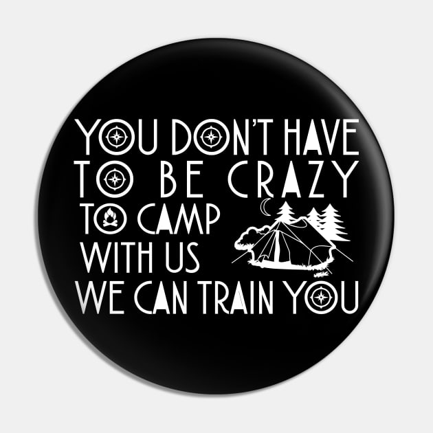 camping Pin by UniqueWorld