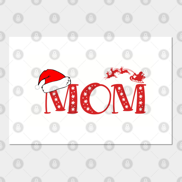 Christmas Family Name Mom Photo Design Shirt Christmas Family Photo Posters And Art Prints Teepublic