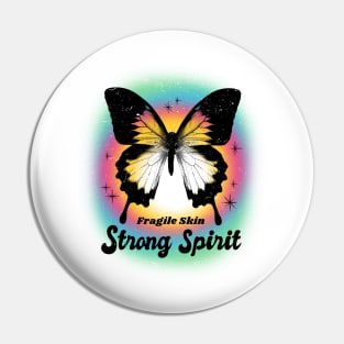 HOLOGRAPHIC RAINBOW BUTTERFLY Pin