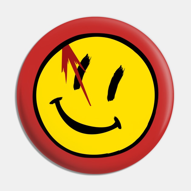 Watchmen Symbol Pin by Coccomedian