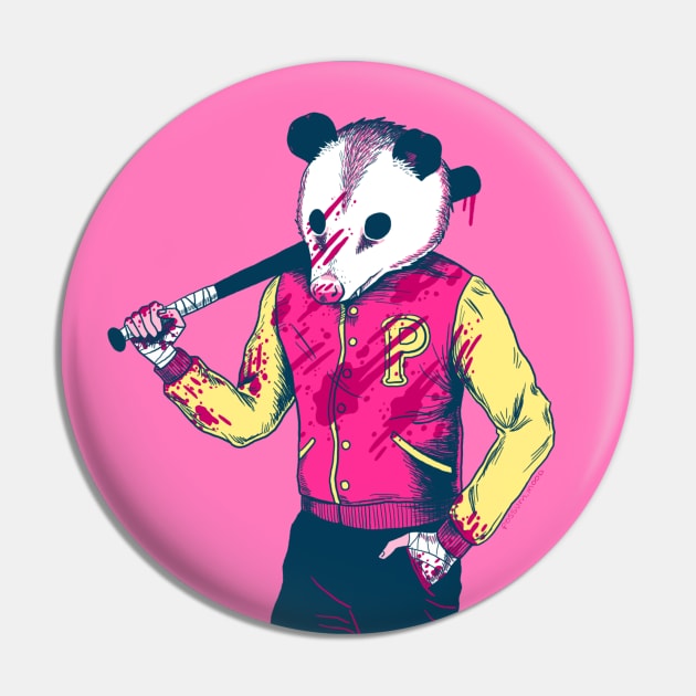 Hotline Possum Pin by Possum Mood