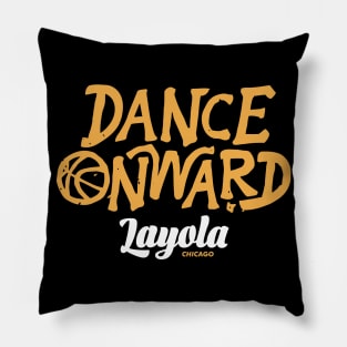 Loyola Chicago Basketball Pillow