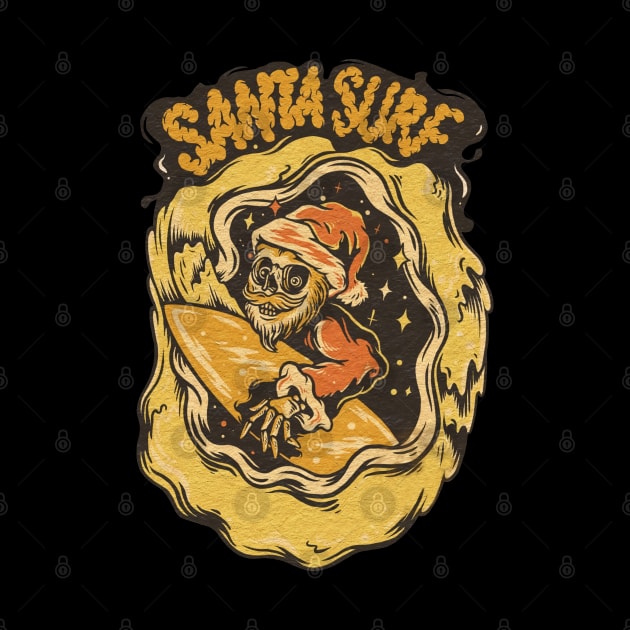 Santa Surf by bulan suro