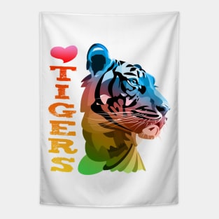 Love Tigers Tapestry