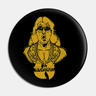 ric flair hip hop Yellow Pin