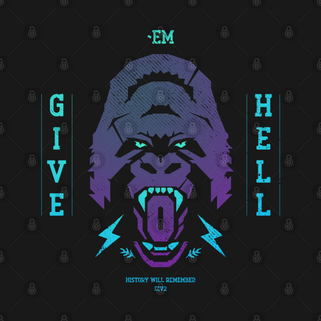 Disover Give Them Hell Gorilla Edition - Division - T-Shirt