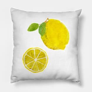 Lemon & Slice Pillow