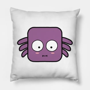 Kawaii Square Spider Pillow