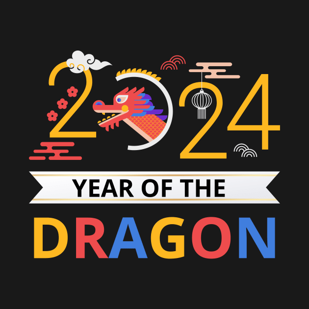 Chinese New Year 2024 - Year of the Dragon by Ingridpd