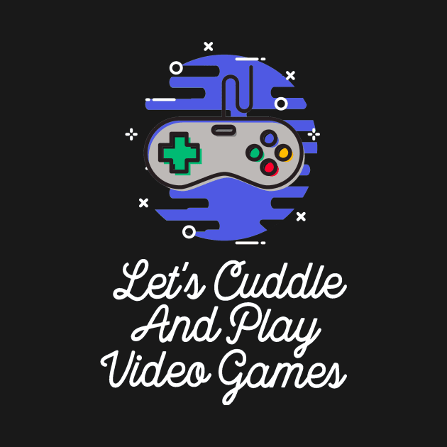 Let's Cuddle And Play Video Games by ballhard