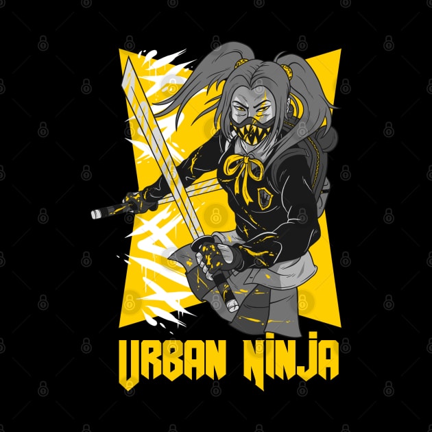 Urban Ninja Girl by Genbu