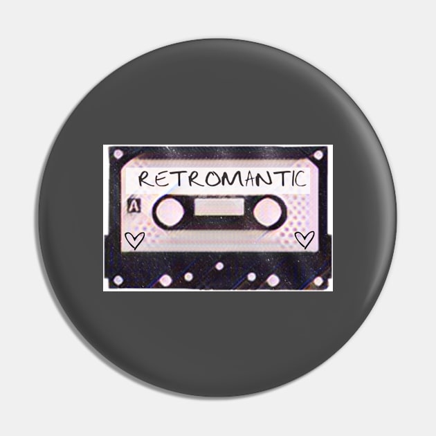 Retromantic Mixtape Pin by Electrish