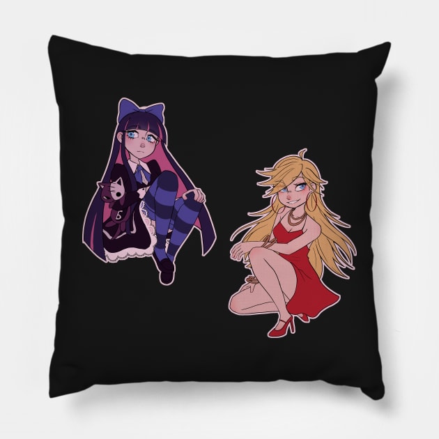 Panty and Stocking Pillow by Probablynotsam