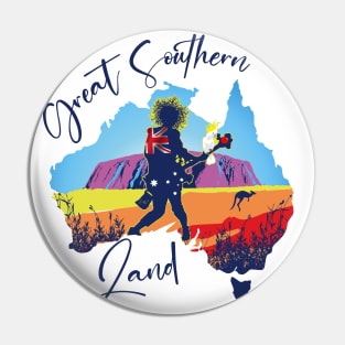 Australia (Great Southern Land) Pin