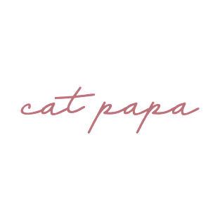 Cat Papa - Cute Cat Owner & Cat Lover Gift For Men T-Shirt