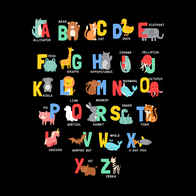 Animal Alphabet funny by Kids series